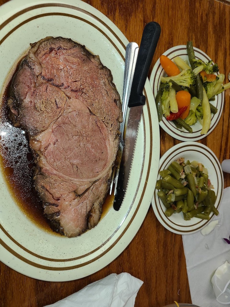Open Faced Roast Beef